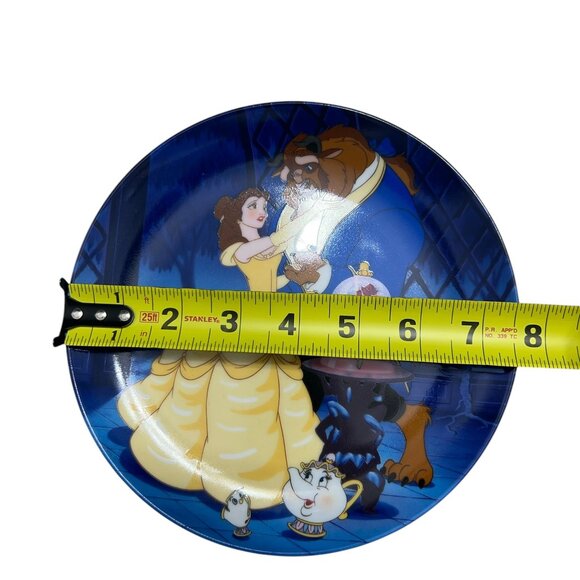 Disney Beauty & the Beast Learning to Love Plate Edwin M. Knowles - Picture 6 of 6